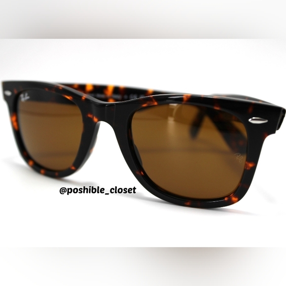 Model Display Ray-Ban RB2140 Wayfarer Tortoise Brown main image 13